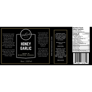 Westside Sauce Honey Garlic 237mL