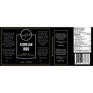Westside Sauce Korean BBQ 237mL