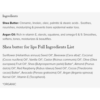evanhealy Whipped Shea Butter For Lips 7g