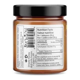 Drizzle Raw Honey Cinnamon Spiced 350g