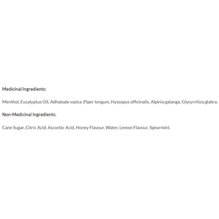Herbion Cough Lozenges Honey Lemon 18 Lozenges