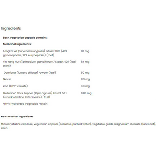 Ultimate Performance With Tongkat Ali 90 Veggie Caps