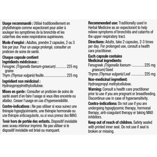 Nature's Way Fenu-Thyme 100 Capsules