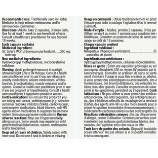 Nature's Way St. John's Wort 100 Capsules