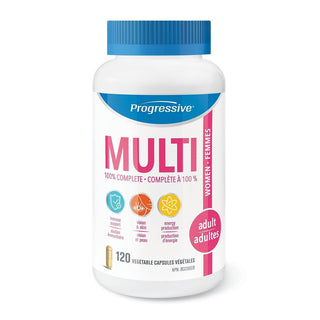 Progressive Multi Adult Women 120 Veggie Caps