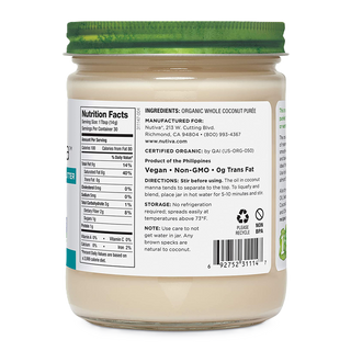 Nutiva Organic Coconut Manna 425g