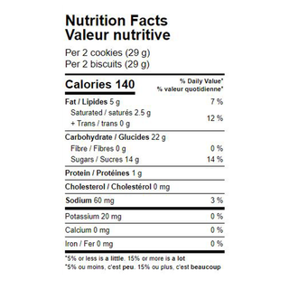 Glutino Cookies Vanilla Creme 300g