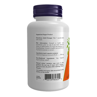 Now Cayenne 500mg 100 Veggie Caps