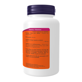 Now Inositol 500mg 100 Veggie Caps