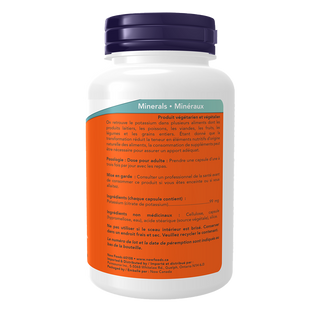 NOW Potassium Citrate 99mg 180 Veggie Caps