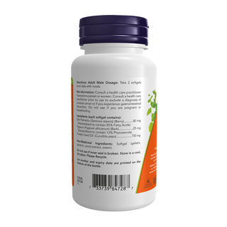 NOW Pygeum & Saw Palmetto 60 Softgels