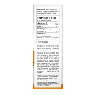 NOW Better Stevia Original 100 Packs