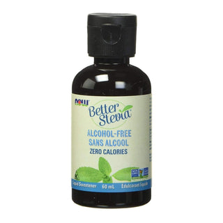 Now Better Stevia Liquid Sweetener Alcohol Free 60mL