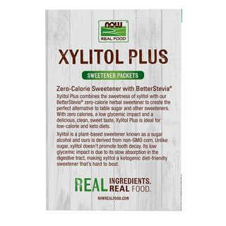 Now Xylitol Plus 75 Packets