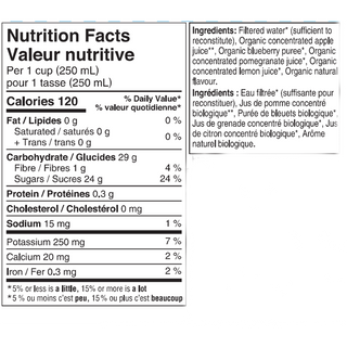 R.W. Knudsen Organic Juice Blueberry Pomegranate 946mL