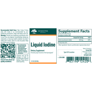Genestra Liquid Iodine 30mL