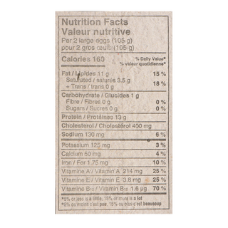 Vita Egg Organic Free Run Egg Large 12 Packs