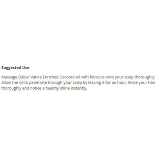 Dabur Vatika Enriched Hair Oil Coconut 300mL
