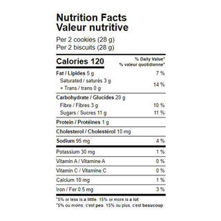 Glutino Cookies Chocolate Vanilla Creme 300g