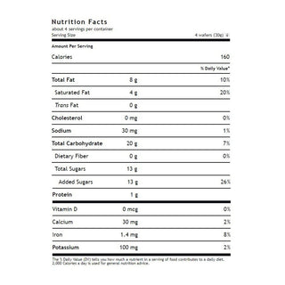 Glutino Wafer Milk Chocolate 130g