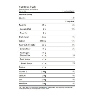 Glutino Crackers Original 125g