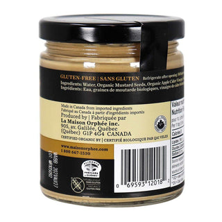 Maison Orphee Organic Dijon Mustard 250mL
