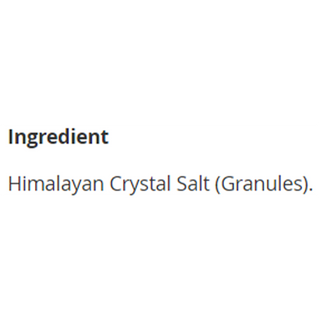 Lumiere de Sel Himalayan Crystal Coarse Salt 500g