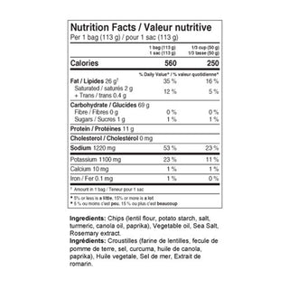 Enjoy Life Lentil Chips Sea Salt 113g