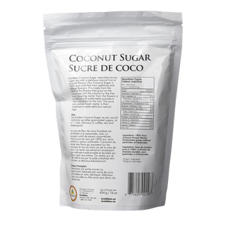 Ecoideas Coconut Sugar Dark Brown 454g