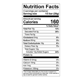THEO Chocolate Bar Salted Toffee 55% 85g