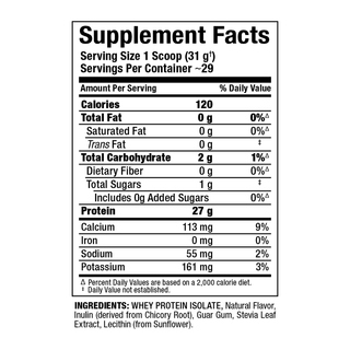 Allmax ISONatural Vanilla 5lbs