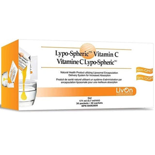 LivOn Laboratories Lypo-Spheric Vitamin C 30 Packs