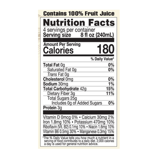 Lakewood Organic Pure Prune Juice 946mL
