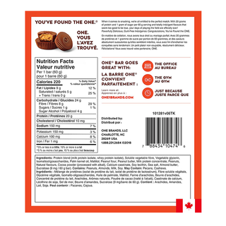 One Bar Peanut Butter Cup 60g