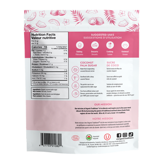 Organic Traditions Coconut Palm Sugar 454g