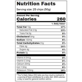 Hardbite Avocado Oil Chips Apple Cider Vinegar 128g