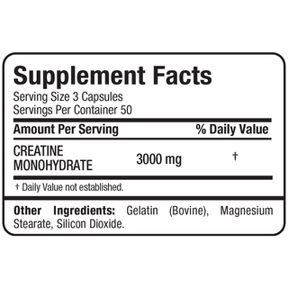 Allmax Creatine 3000 120 Capsules