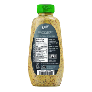 Koops' Organic Mustard Stone Ground 325mL