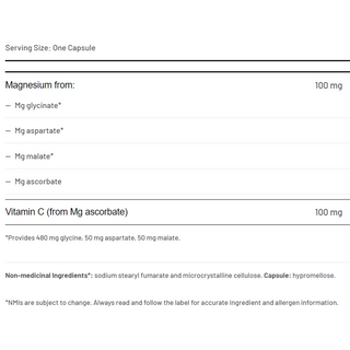 AOR Advanced Magnesium Complex 200 mg 180 Capsules