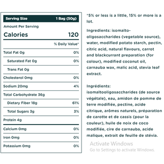 Smart Sweets Gummy Worms 50g