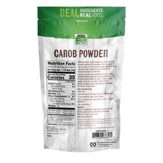 Now Carob Powder 340g