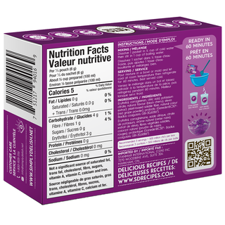 Simply Delish Plant Based Jel Black Cherry 18g