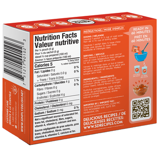 Simply Delish Plant Based Jel Orange 20g