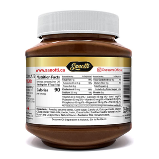 Sanotti O’Sesame Spread Chocolate 370g
