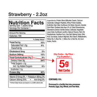 Legendary Foods Tasty Pastry Strawberry 61g