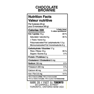 Snackconscious Bites Chocolate Brownie 45g