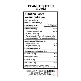 Snackconscious Bites Peanut Butter & Jam 150g
