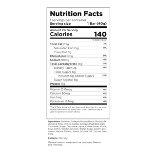 Built Bar Puffs Churro 40g