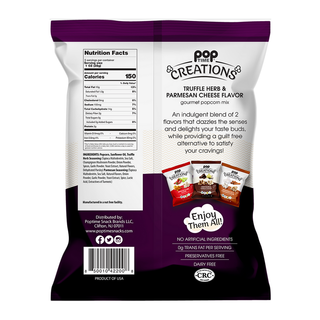 Poptime Popcorn Mix Truffle Herb & Parmesan Cheese 142g