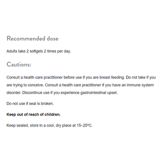 Provita Nigella Black Cumin Oil 60 Softgels